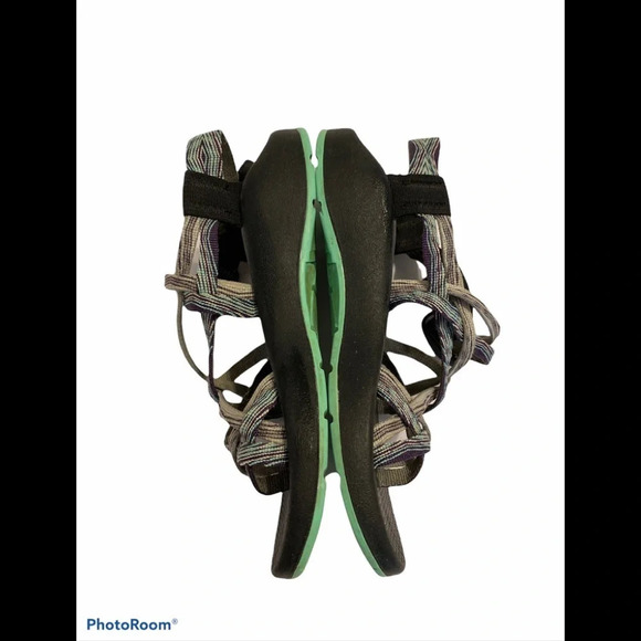 Women’s Chaco Double Toe Strap Sandals Sz 6 - Picture 6 of 8
